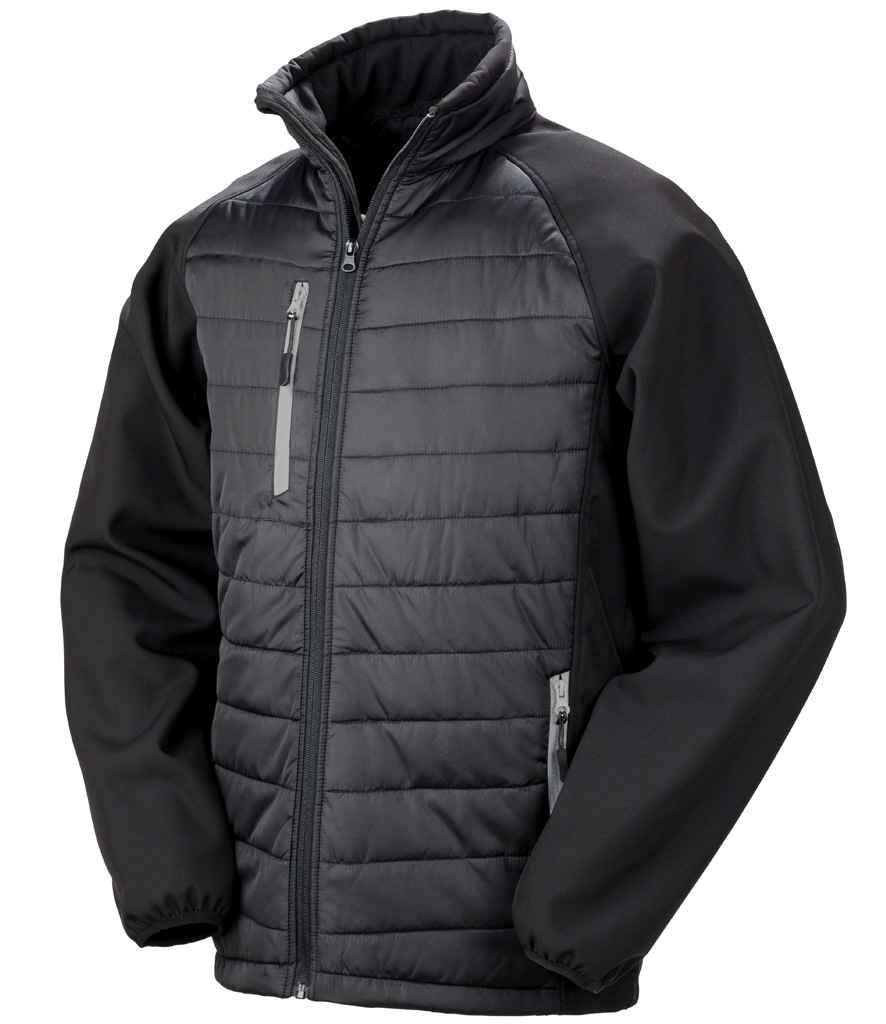 Res. Recycled Black Compass Jkt