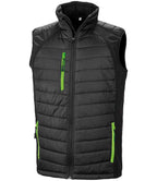 Res. Recycled Black Compass Gilet