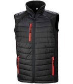 Res. Recycled Black Compass Gilet
