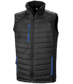 Res. Recycled Black Compass Gilet