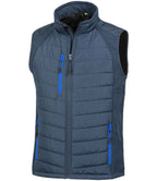 Res. Recycled Black Compass Gilet