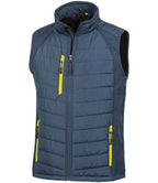Res. Recycled Black Compass Gilet