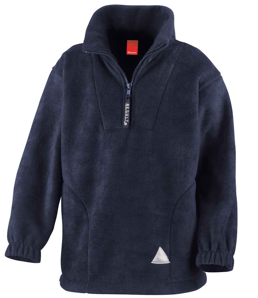 Result Kids Zip Neck Polartherm Top
