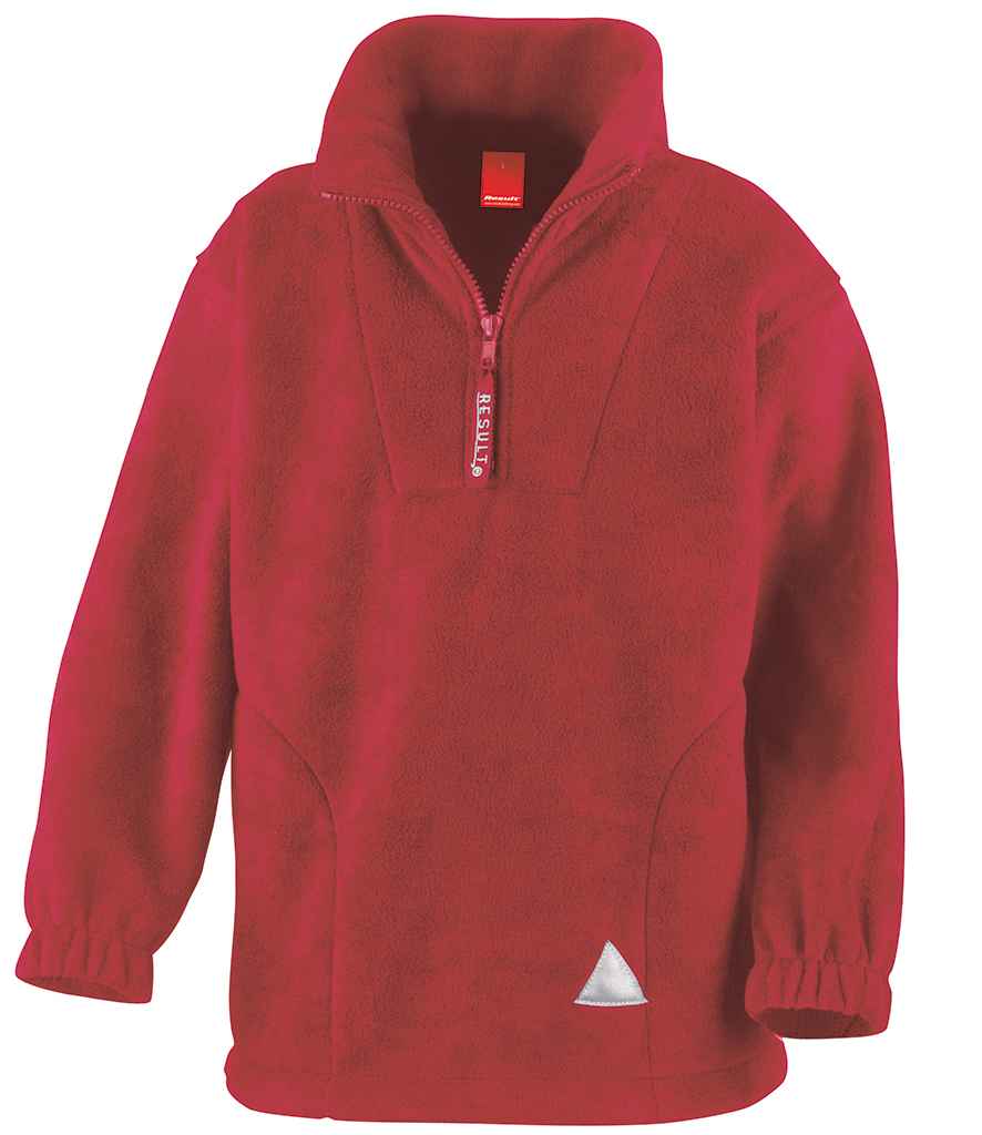 Result Kids Zip Neck Polartherm Top