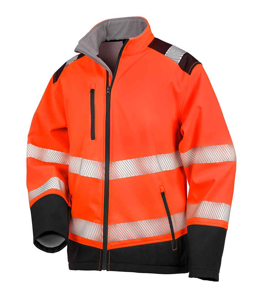 Result Safe-Guard Print. Ripstop Safety S/Shell