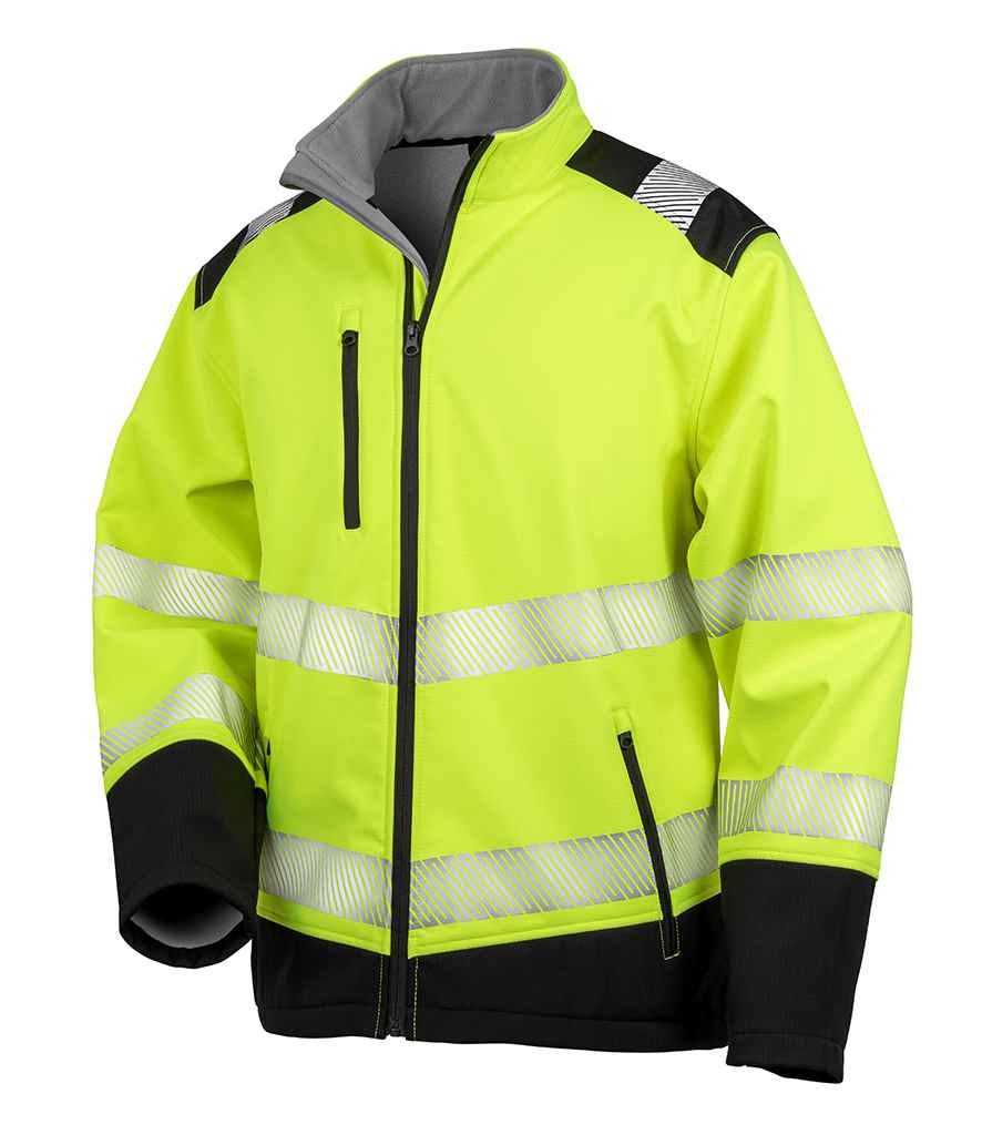 Result Safe-Guard Print. Ripstop Safety S/Shell