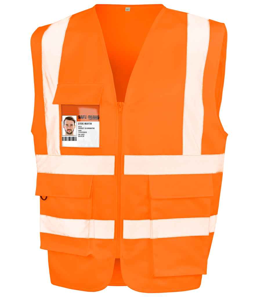 Result Safe-Guard Hvy. Duty P/C Security Vest