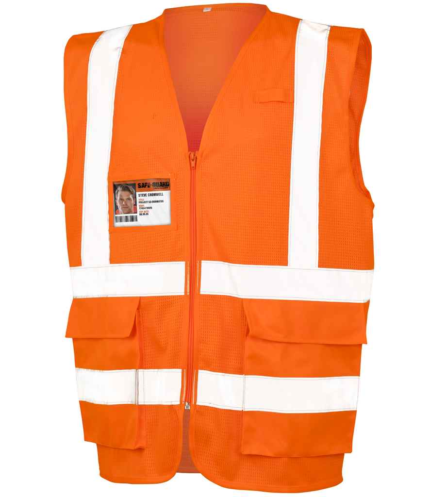 Result Safe-Guard Exec. Cool Mesh Safety Vest