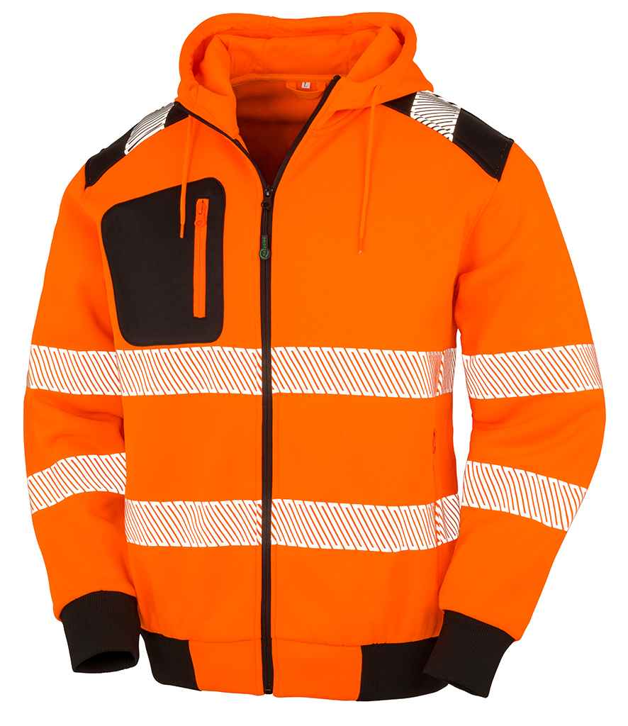 Res. Recycled Robust Safety Zip Hoody