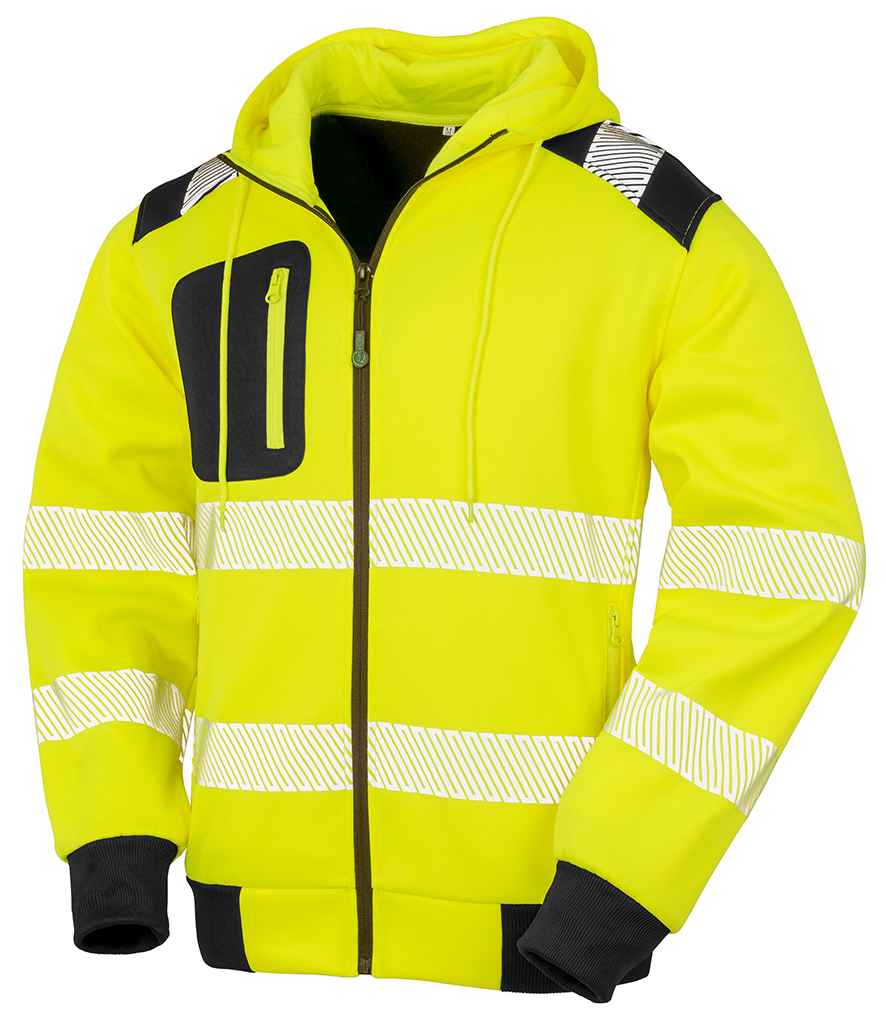 Res. Recycled Robust Safety Zip Hoody