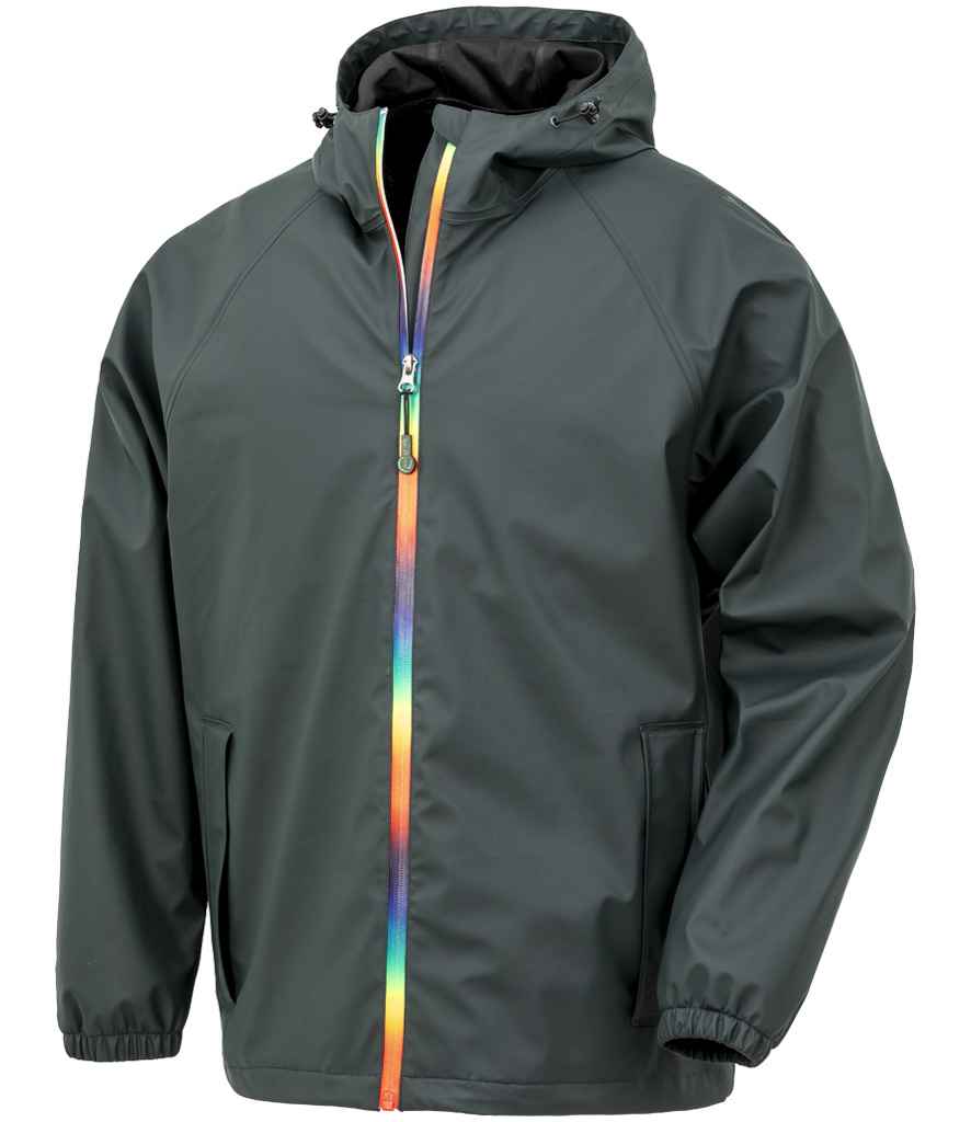 Res. Recycled Lined Hooded Wtr.Prf Jkt.