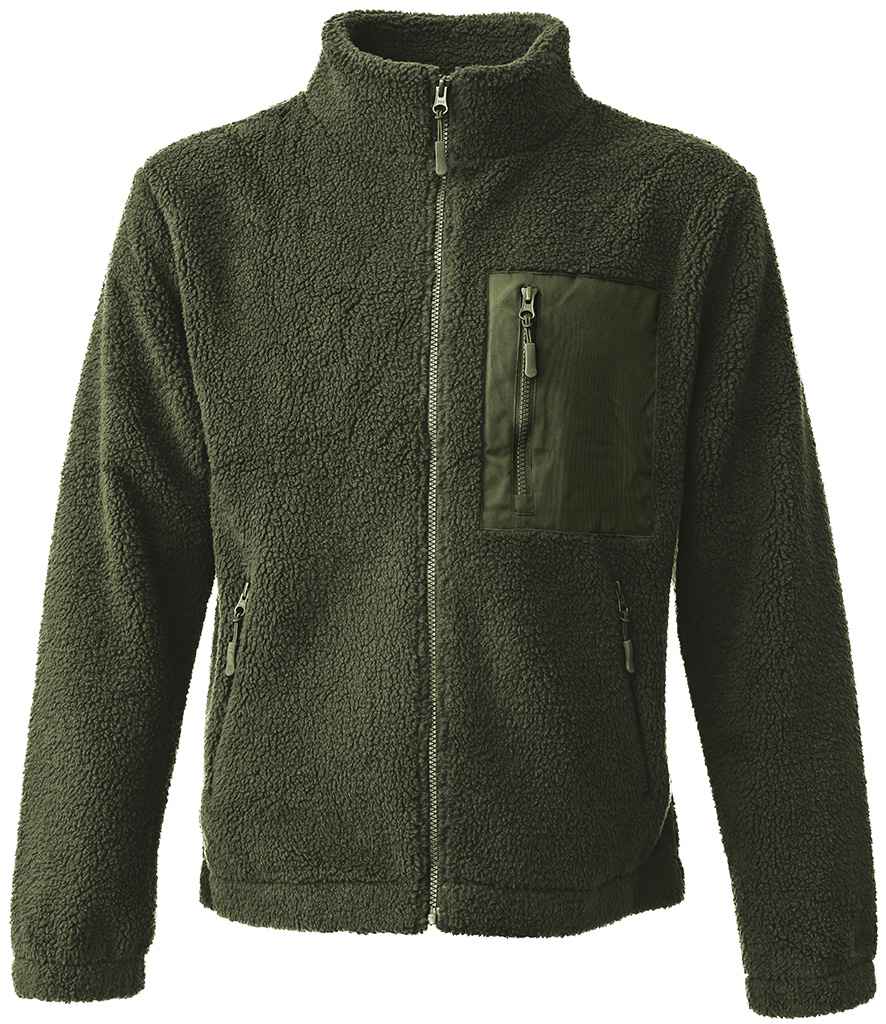 Ravine Unisex F/Z Borg Fleece