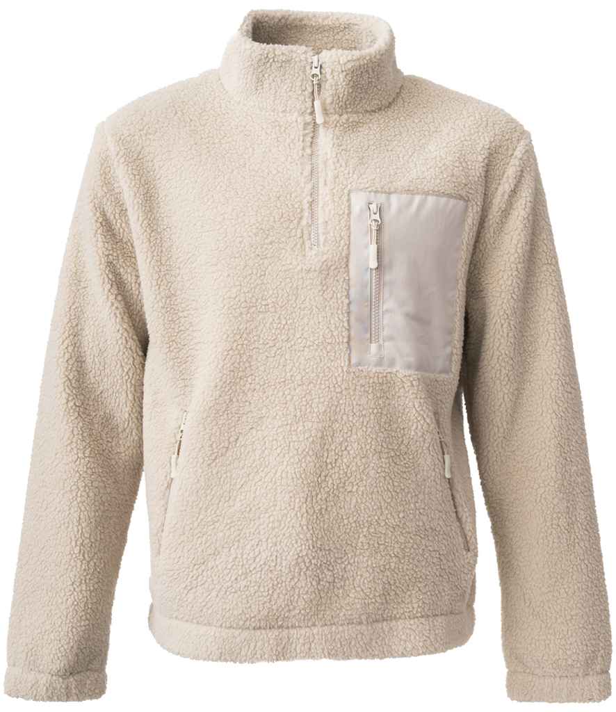 Ravine Unisex 1/4 Zip Borg Fleece