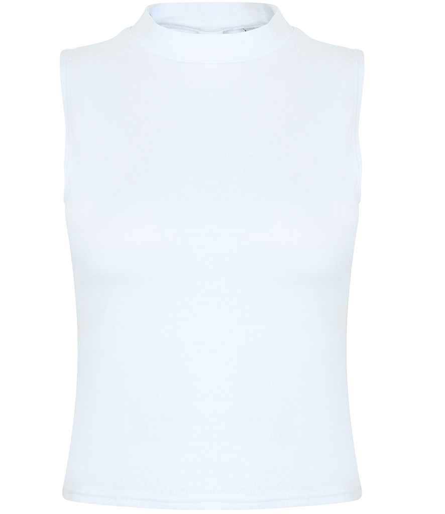 SF Clothing High Neck Crop Vest