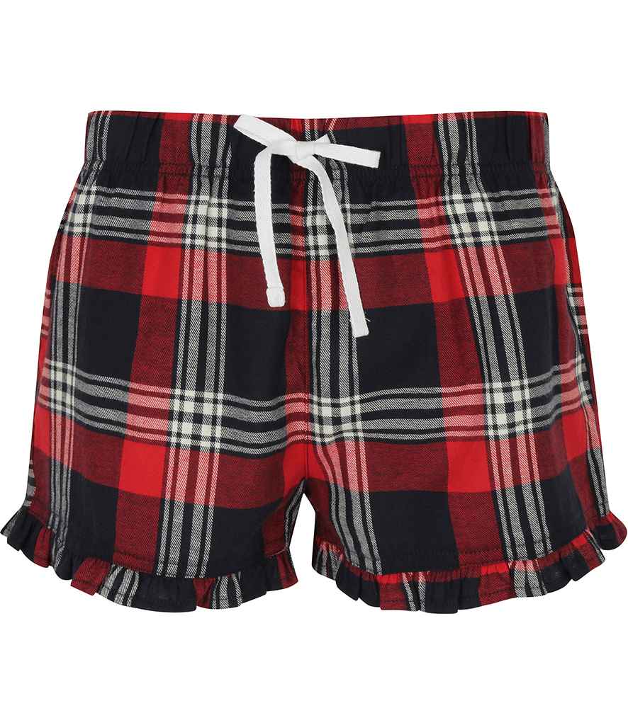 SF Clothing Tartan Frill Shorts