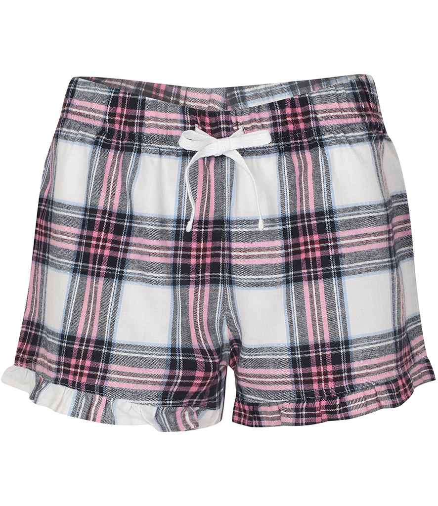 SF Clothing Tartan Frill Shorts