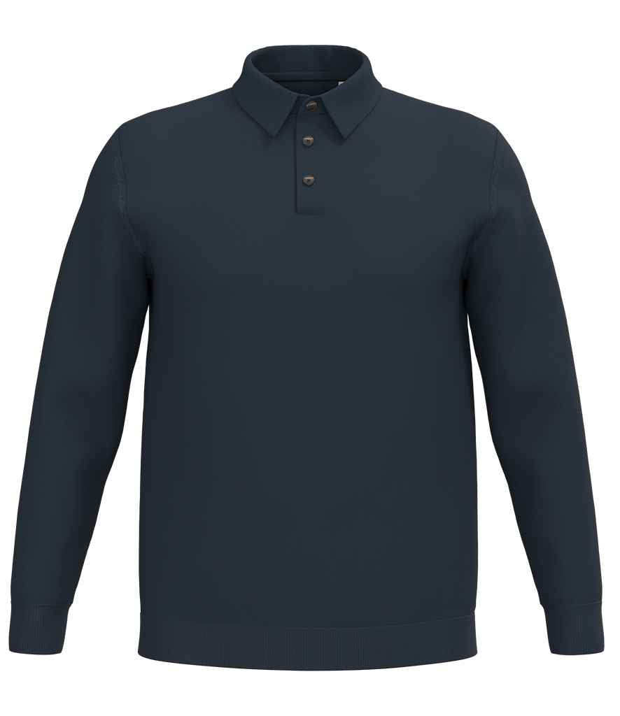Spasso Knitted L/S Polo Shirt