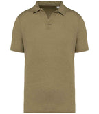 Spasso Linen Polo Shirt