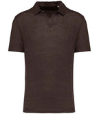 Spasso Linen Polo Shirt