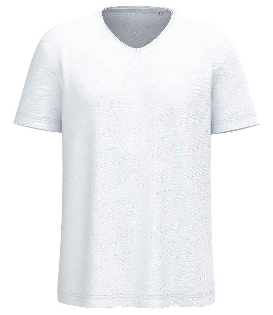 Spasso D/S Raw Edge Collar Slub T-Shirt