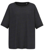Spasso Lds Oversized Slub T-Shirt