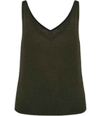 Spasso Ladies Linen Tank Top