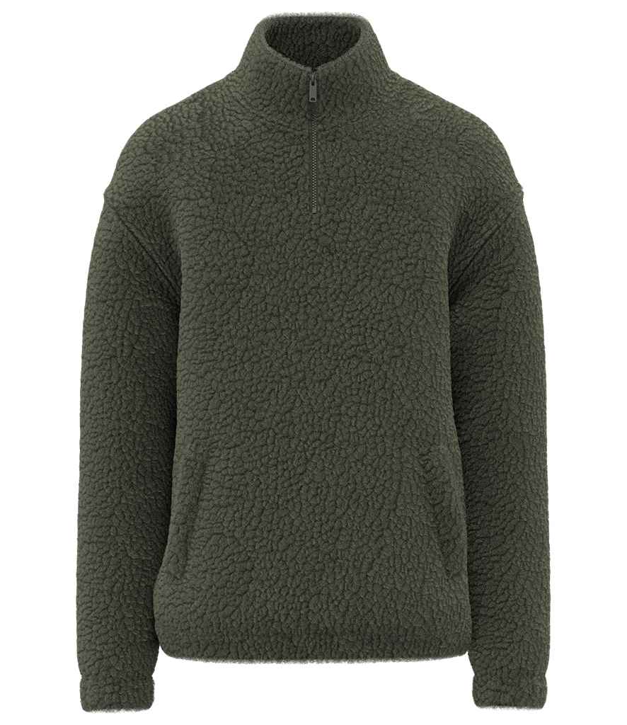 Spasso Sherpa D/S Quarter Zip Sweat