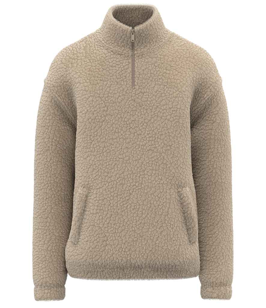 Spasso Sherpa D/S Quarter Zip Sweat