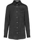 Spasso Lds L/S Linen Shirt