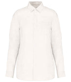 Spasso Lds L/S Linen Shirt