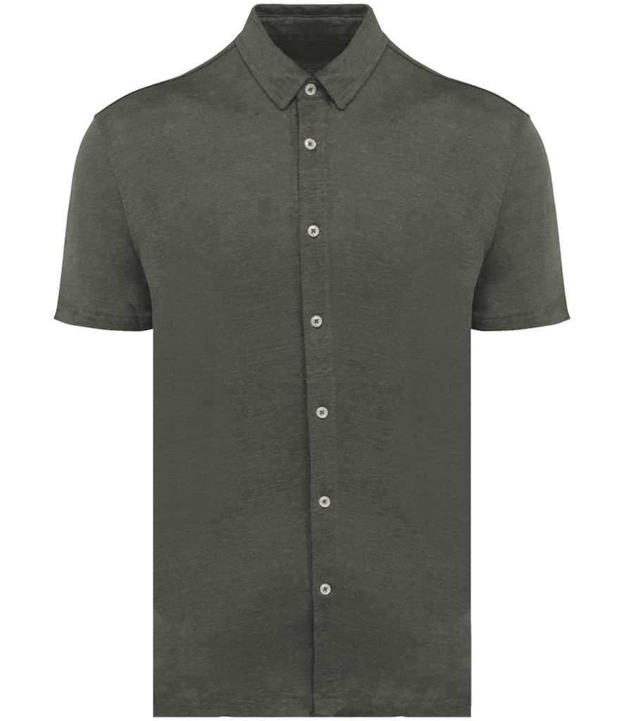 Spasso Eco-Friendly Linen S/S Shirt
