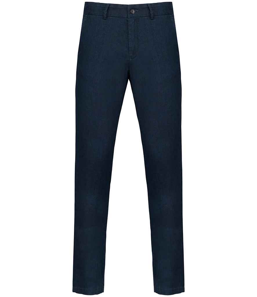 Spasso Mens Linen Trousers