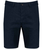 Spasso Linen Bermuda Shorts