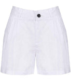 Spasso Lds. Linen Bermuda Shorts