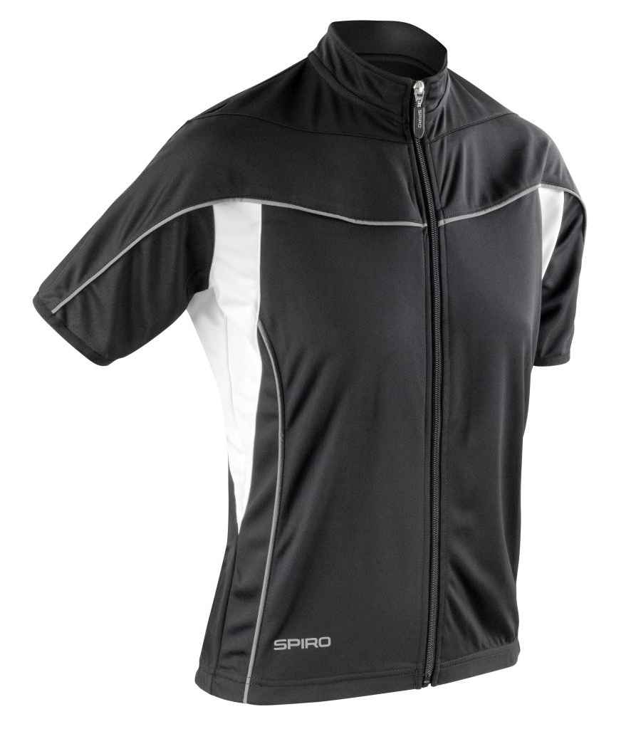Spiro Lds Zip Neck Bikewear Top