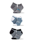 Spiro 3pk Mixed Stripe Sneaker Socks