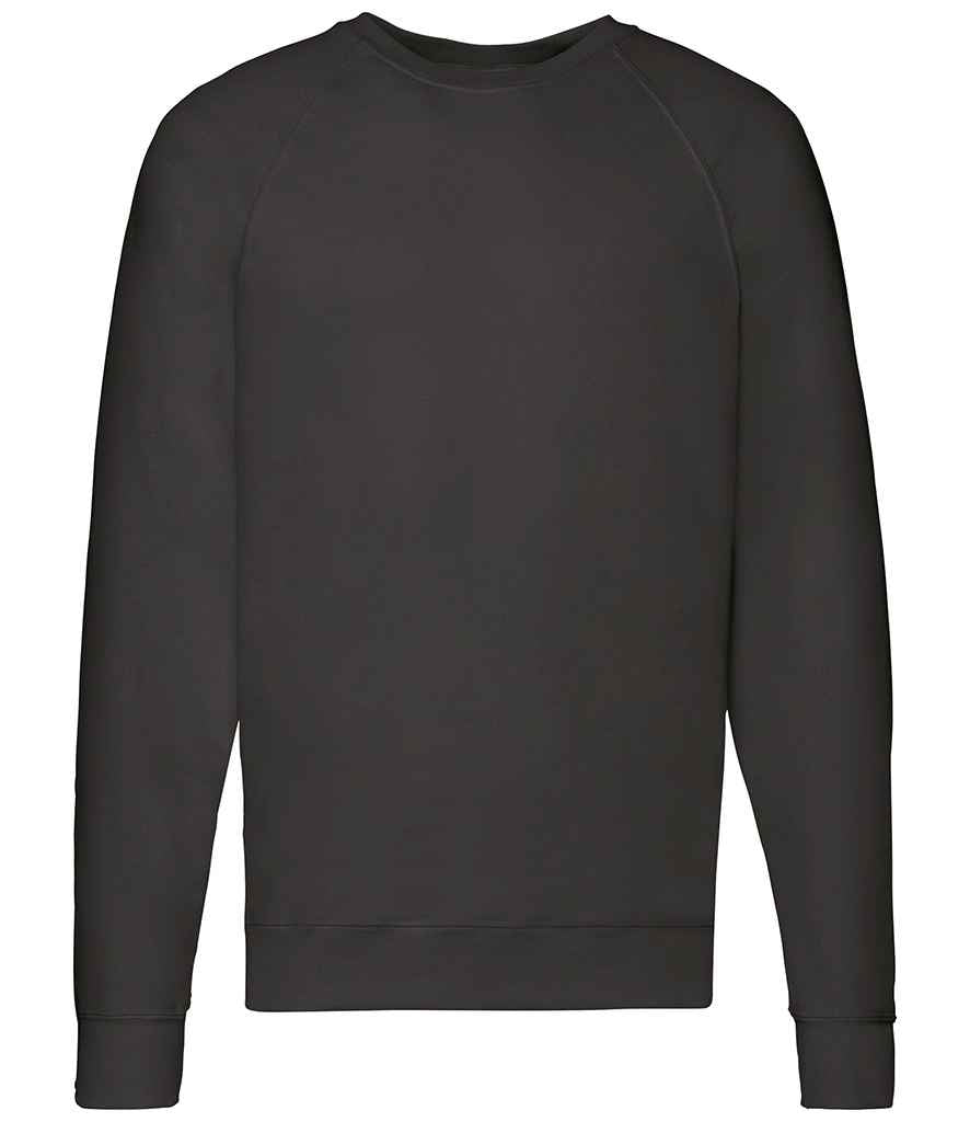 Fruit Loom L/weight Raglan Sweat
