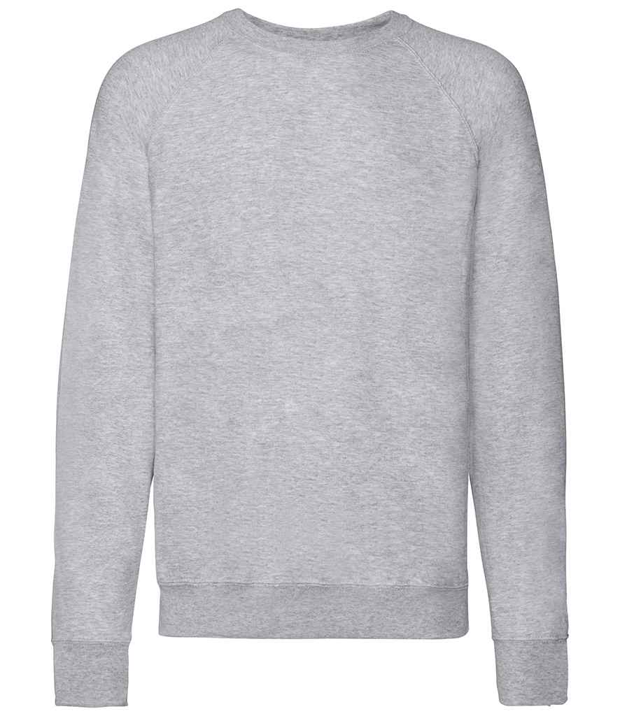 Fruit Loom L/weight Raglan Sweat