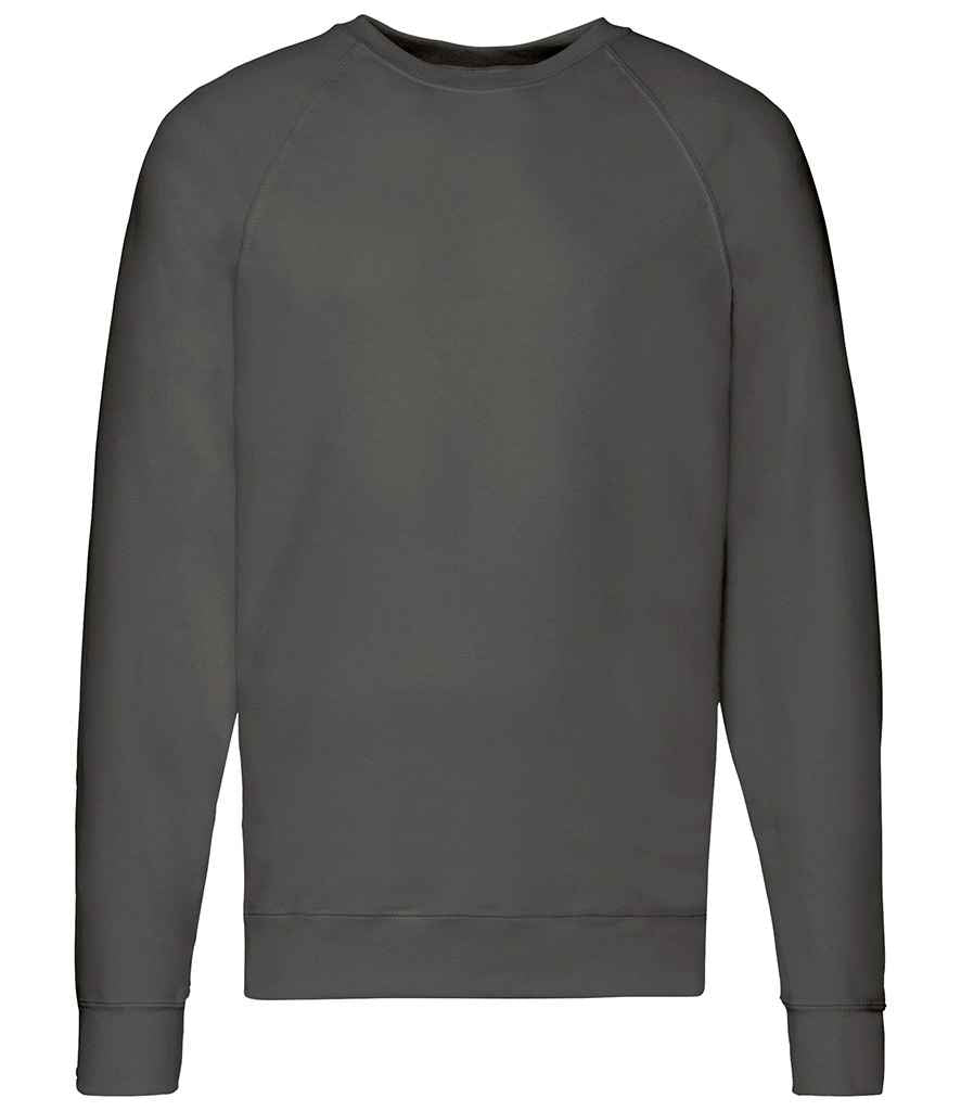 Fruit Loom L/weight Raglan Sweat