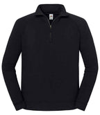 Fruit Loom Iconic Premium Zip Neck Sweat