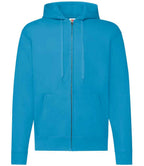 Fruit Loom Zip Hooded Sweat.