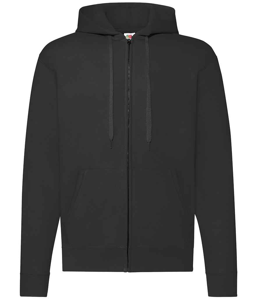 Fruit Loom Zip Hooded Sweat.
