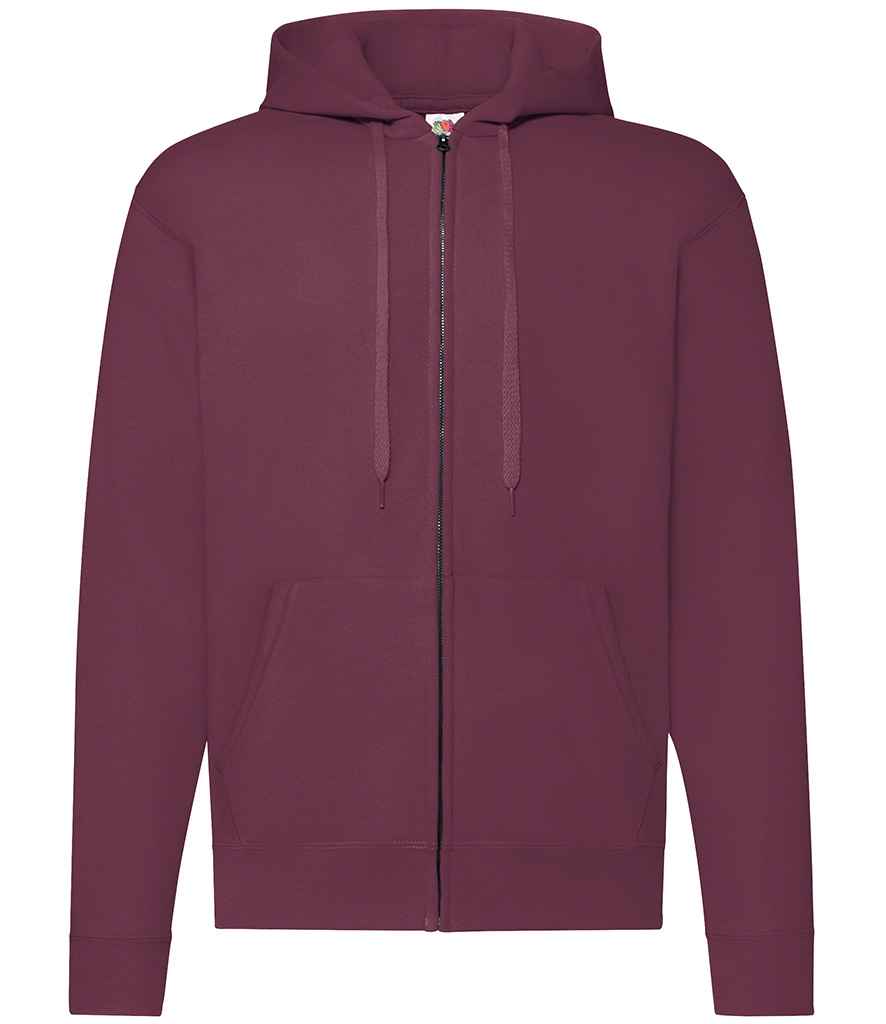 Fruit Loom Zip Hooded Sweat.