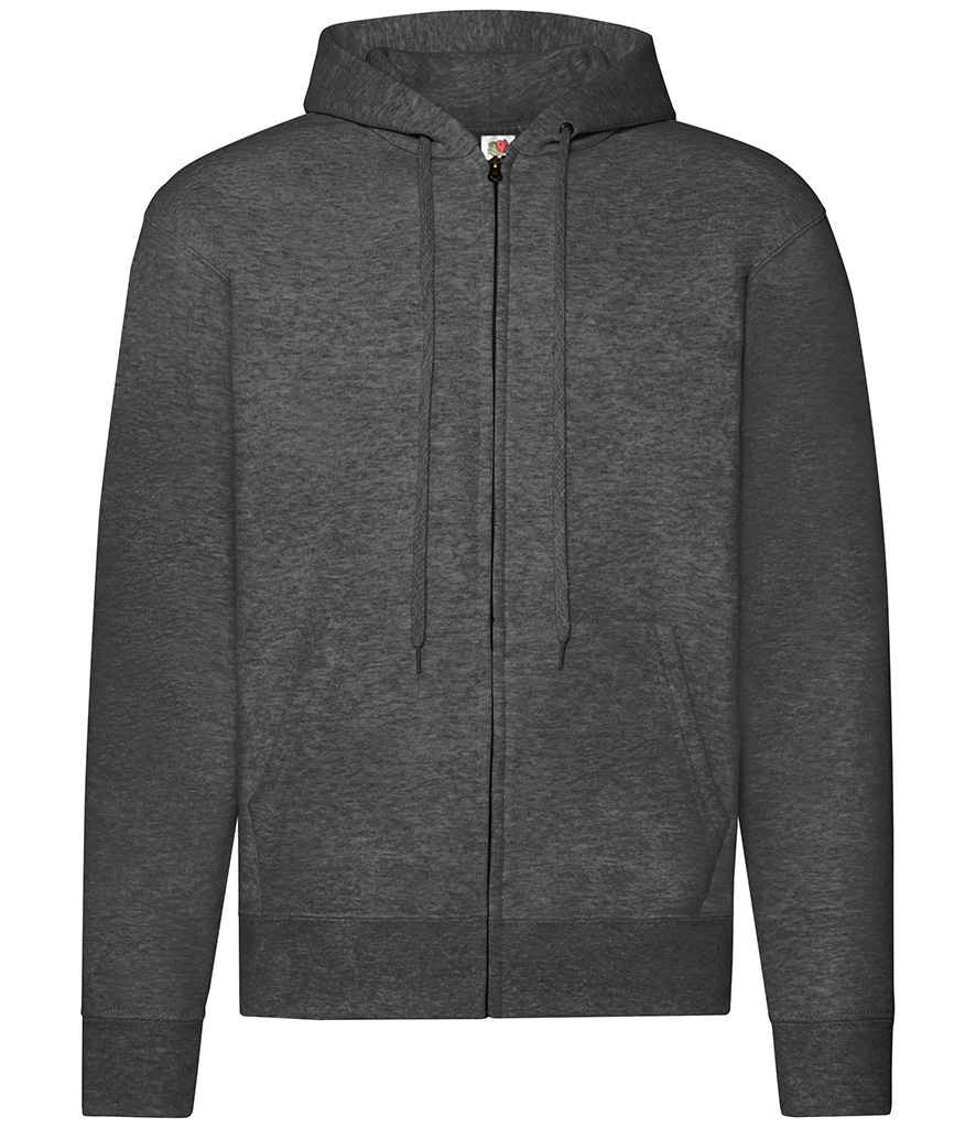Fruit Loom Zip Hooded Sweat.