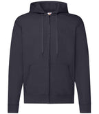 Fruit Loom Zip Hooded Sweat.