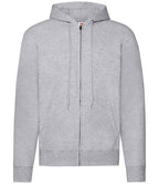 Fruit Loom Zip Hooded Sweat.
