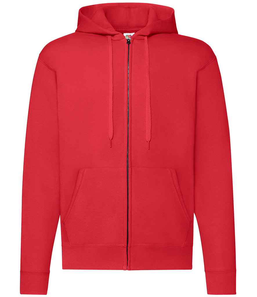 Fruit Loom Zip Hooded Sweat.