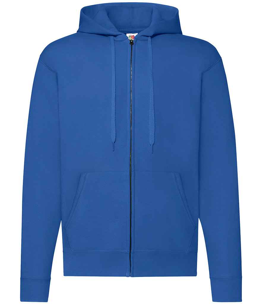 Fruit Loom Zip Hooded Sweat.