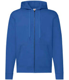 Fruit Loom Zip Hooded Sweat.
