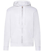 Fruit Loom Zip Hooded Sweat.